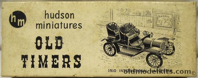 Hudson Miniatures 1/16 1910 International Harvester Passenger Car plastic model kit